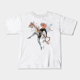 Fairy Celebrating Spring Kids T-Shirt